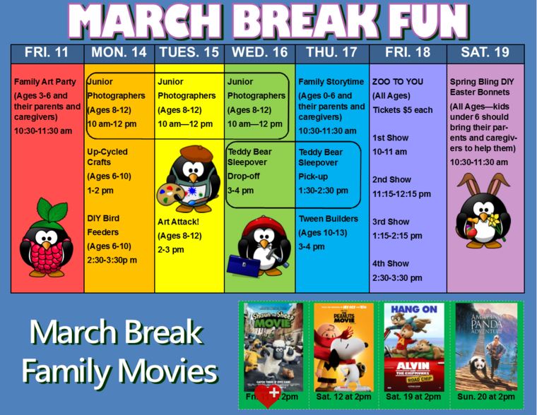 march break Library