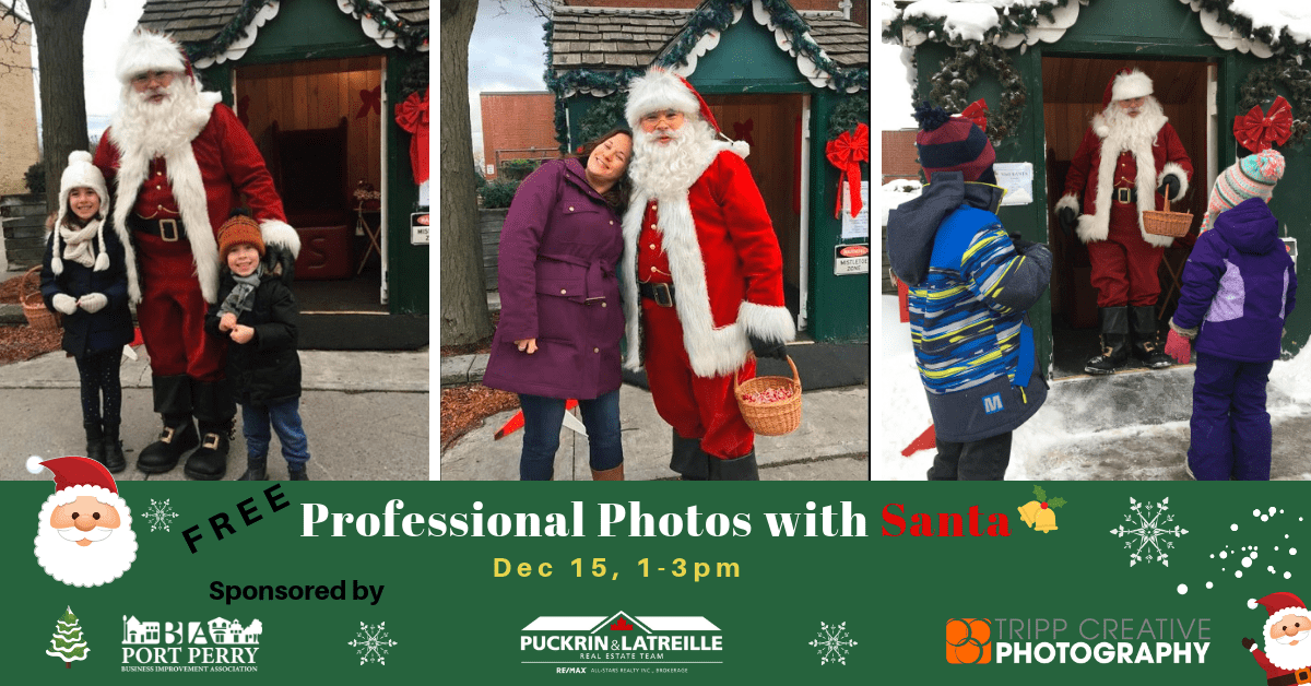 Photos with Santa Port Perry